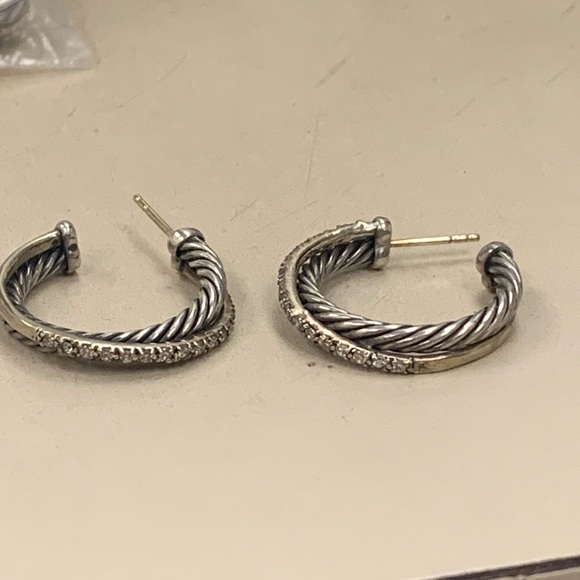 David Yurman Jewelry - david yurman earrings with diamond